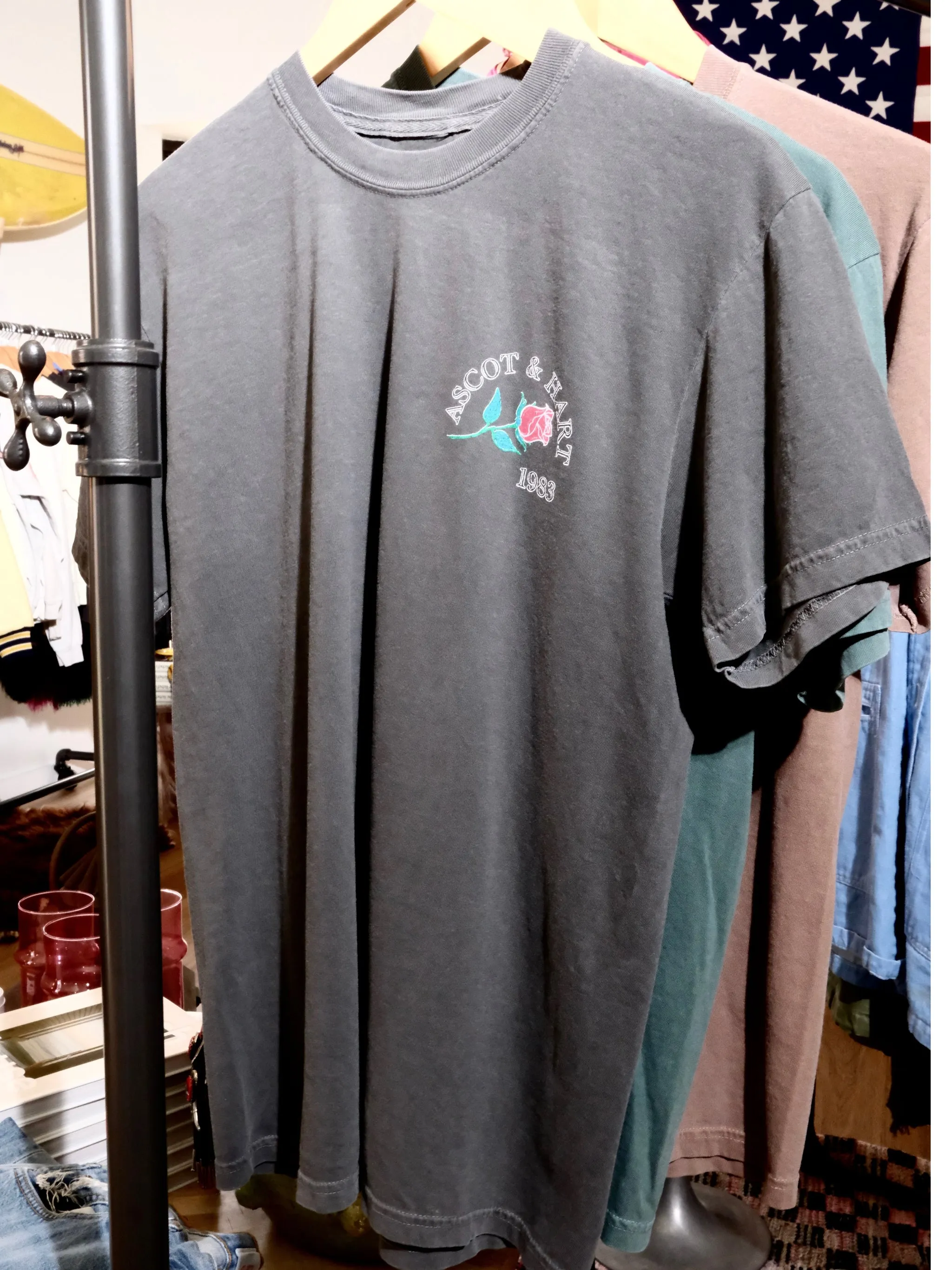 A+H '83 Rose Classic Tee sold by Ascot + Hart product image thumbnail 2