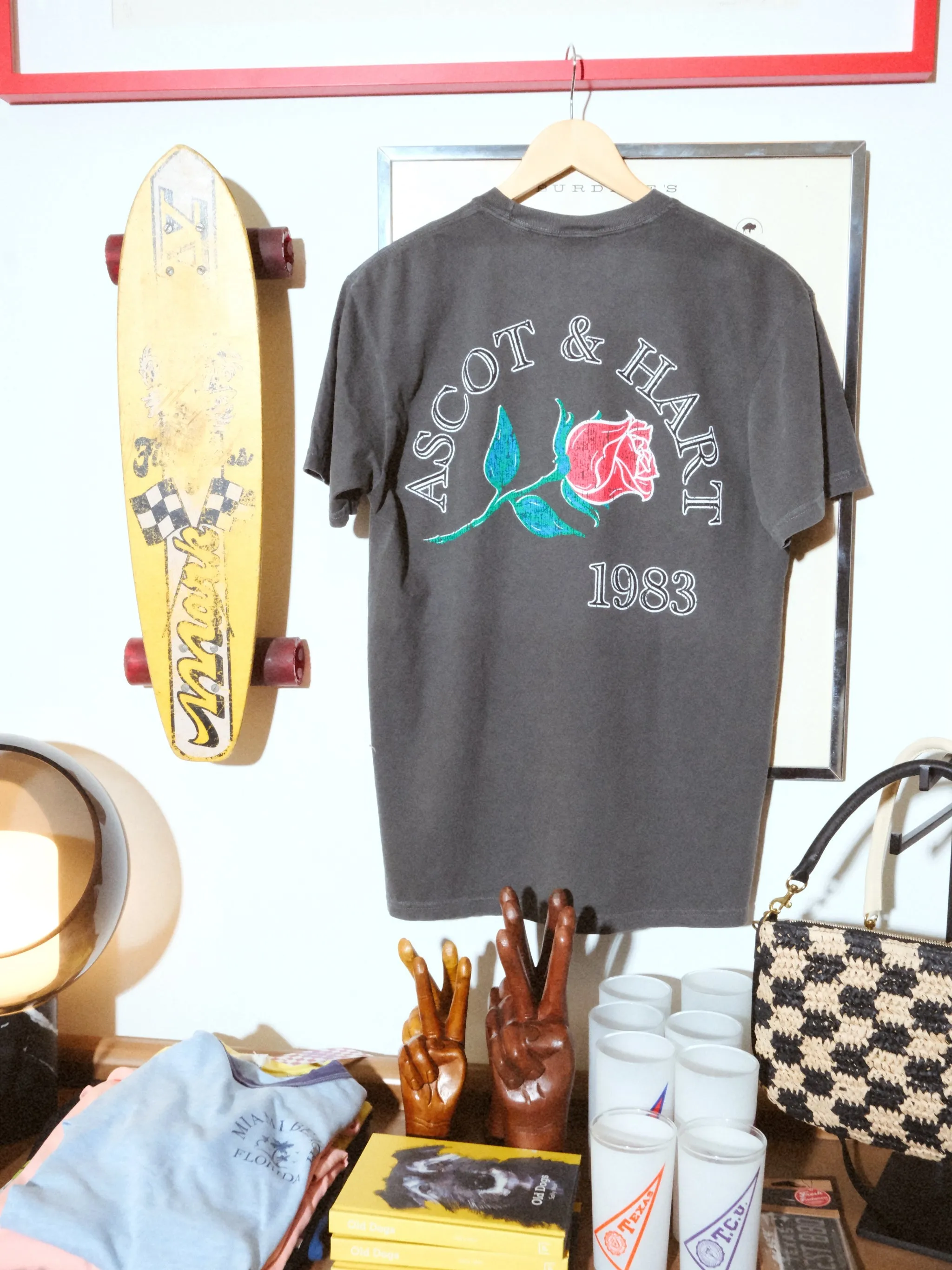 A+H '83 Rose Classic Tee sold by Ascot + Hart