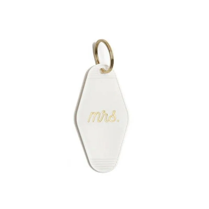 Mrs. Motel Key Tag sold by Ascot + Hart
