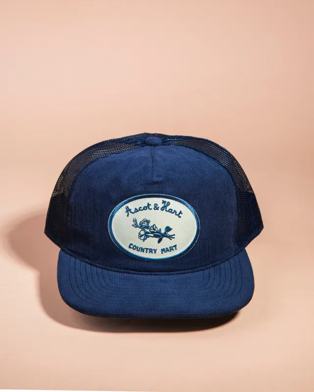 Ascot + Hart Country Mart Cord Hat sold by Ascot + Hart