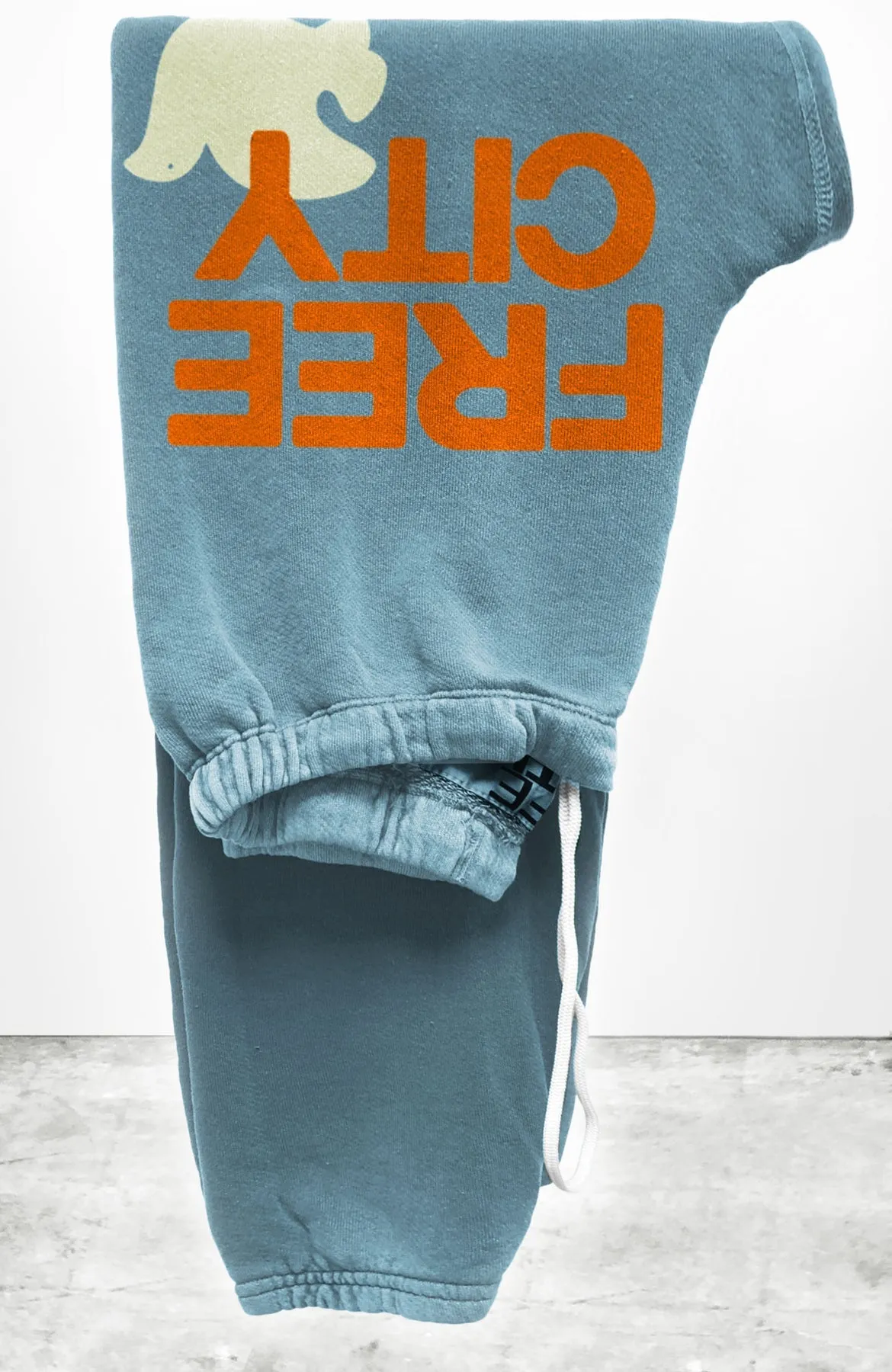 FREECITY sweatpant - blue shroom sold by Ascot + Hart