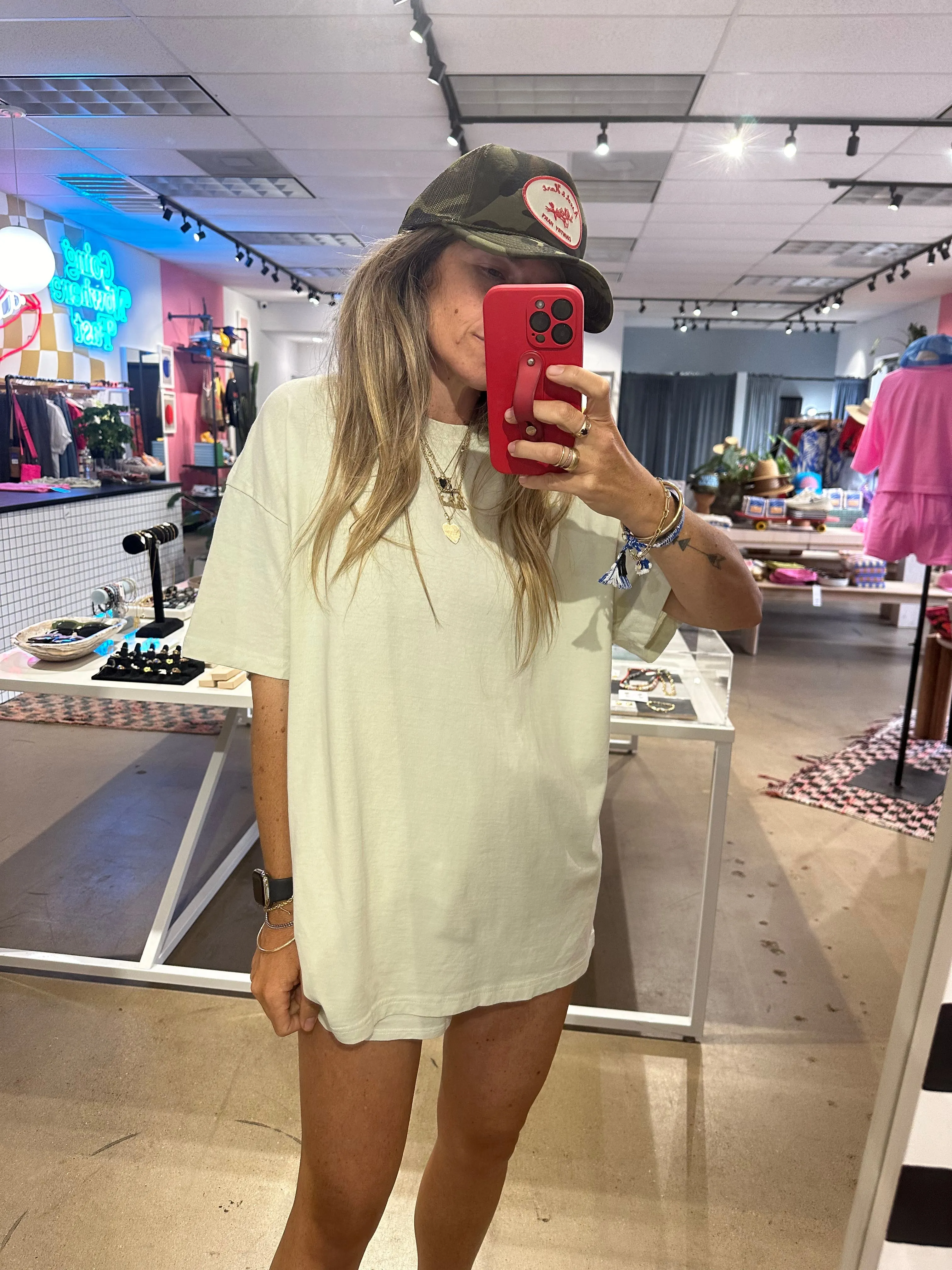 A+H Washed Cool Girl Tee sold by Ascot + Hart product image thumbnail 5