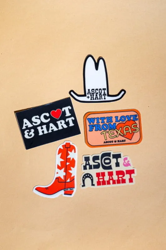 With Love From Texas Sticker Pack made by Ascot + Hart