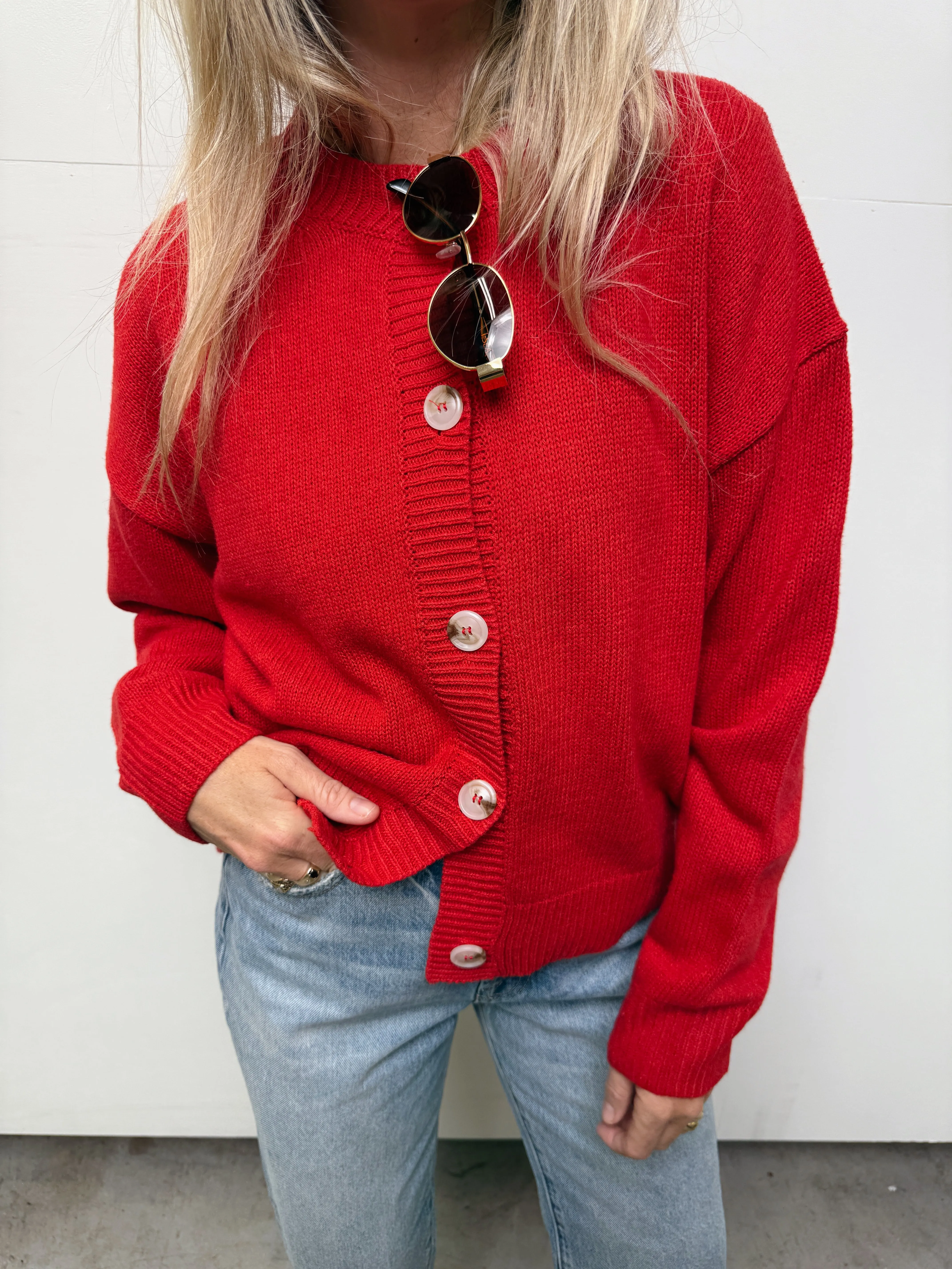 The Lucy Cardigan sold by Ascot + Hart