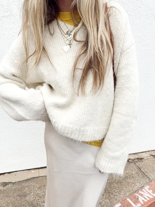 Athena V-Neck Sweater sold by Ascot + Hart