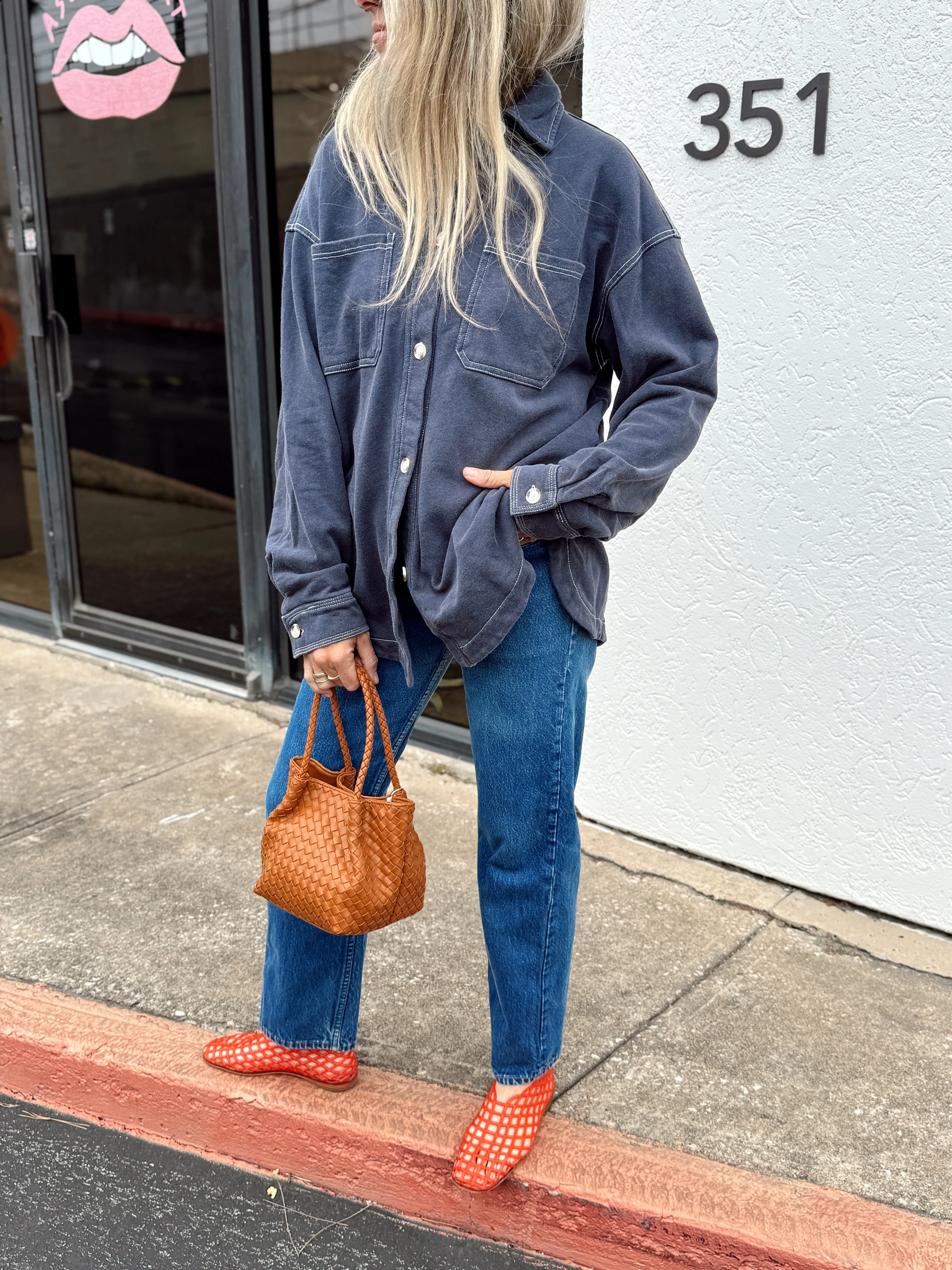 Maya Terry Button Up sold by Ascot + Hart product image thumbnail 2