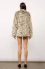 Naya Leopard Faux Fur Coat sold by Ascot + Hart