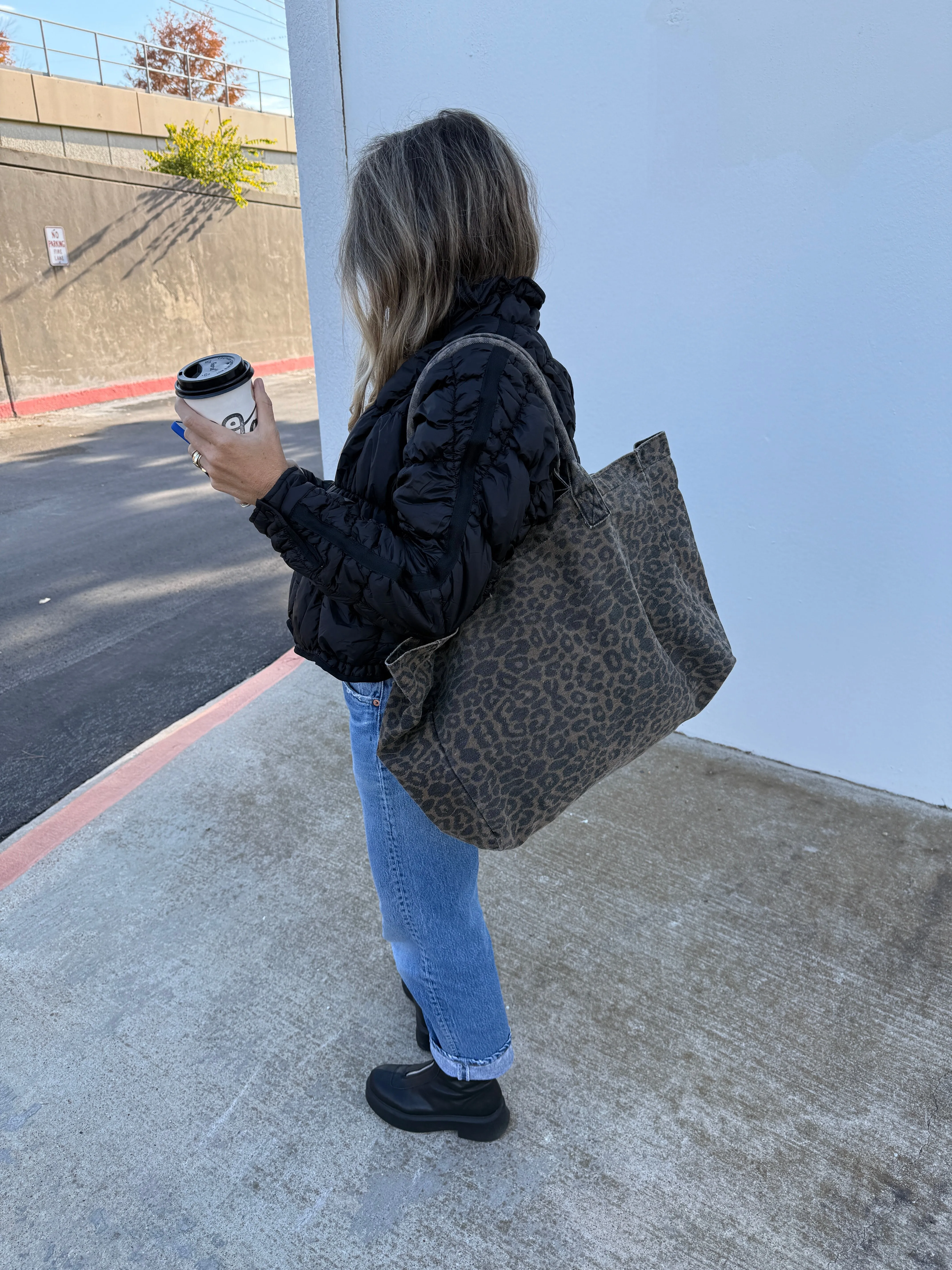 Leopard Tote sold by Ascot + Hart product image thumbnail 2