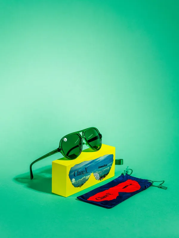 Clare V. Lizzie Sunglasses sold by Ascot + Hart