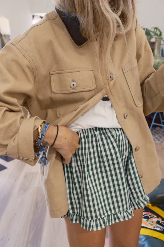 Tessa Ruffle Shorts sold by Ascot + Hart