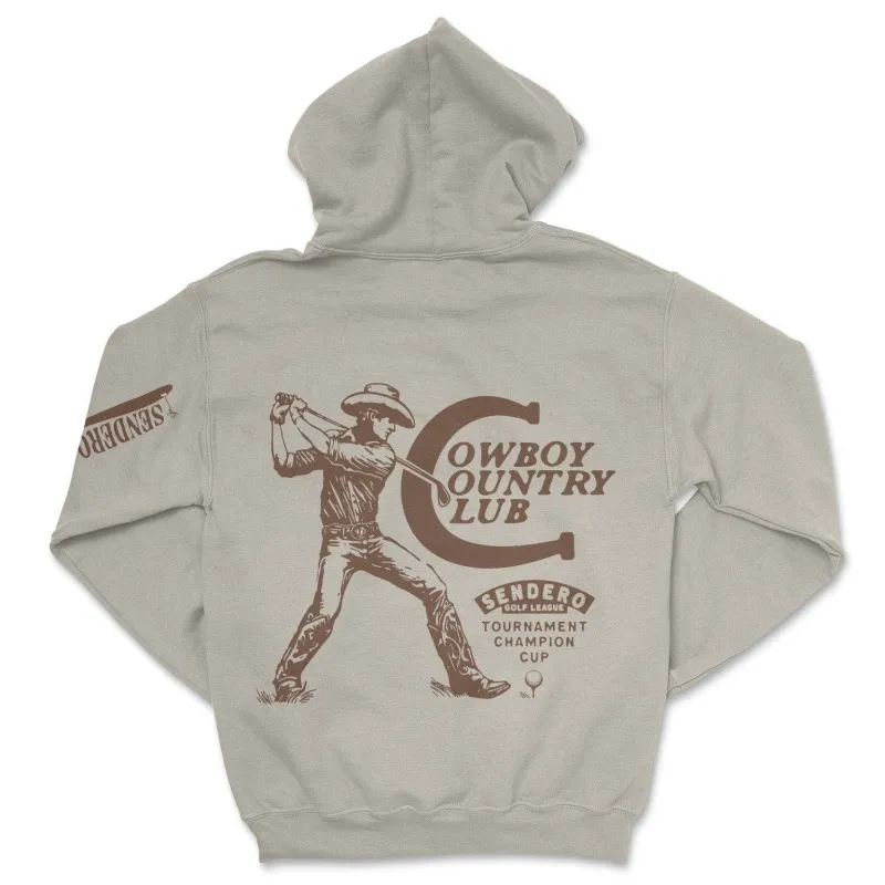 Cowboy Country Club Hoodie sold by Ascot + Hart