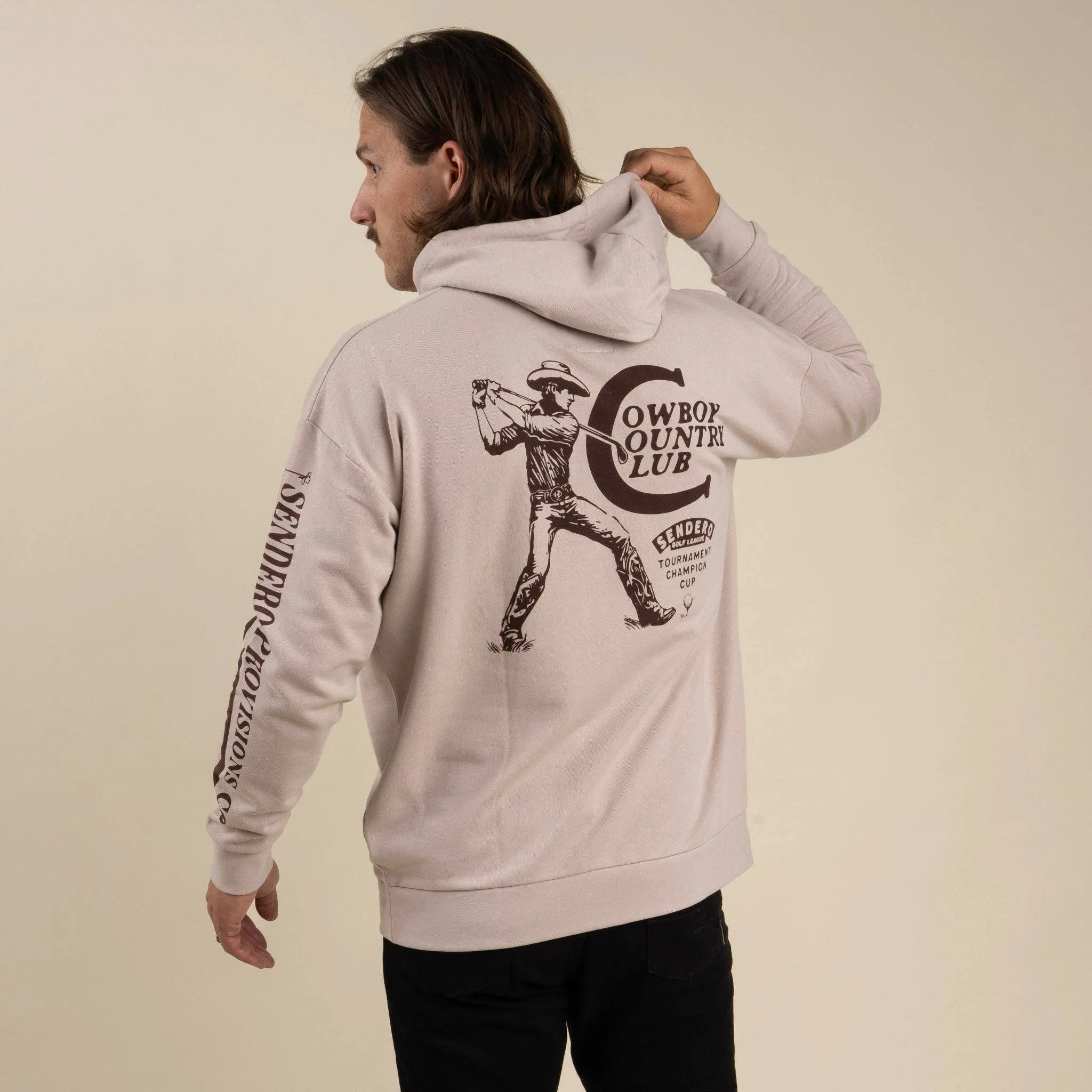 Cowboy Country Club Hoodie sold by Ascot + Hart product image thumbnail 4