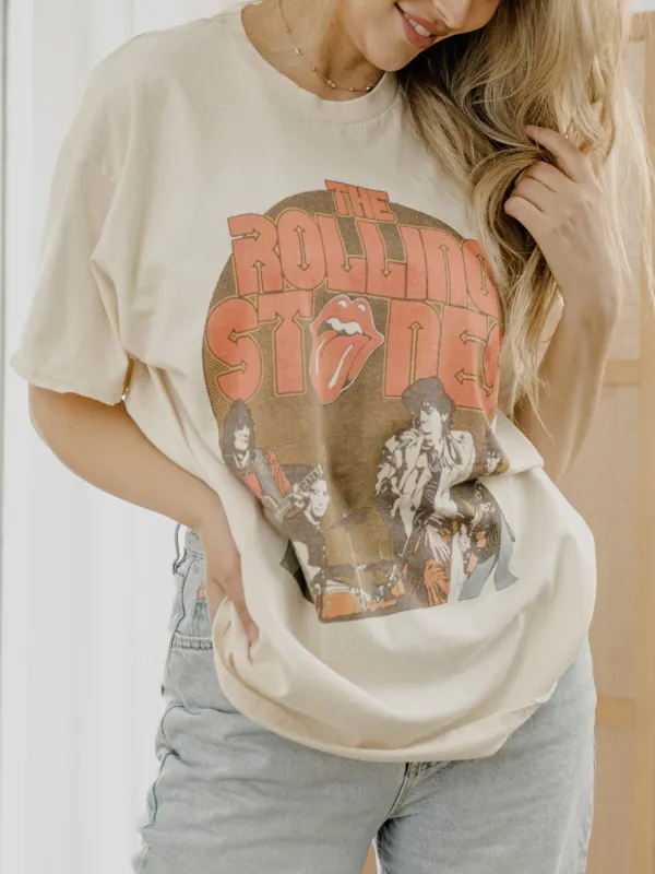 Rolling Stones Stage Circle Graphic Tee sold by Ascot + Hart
