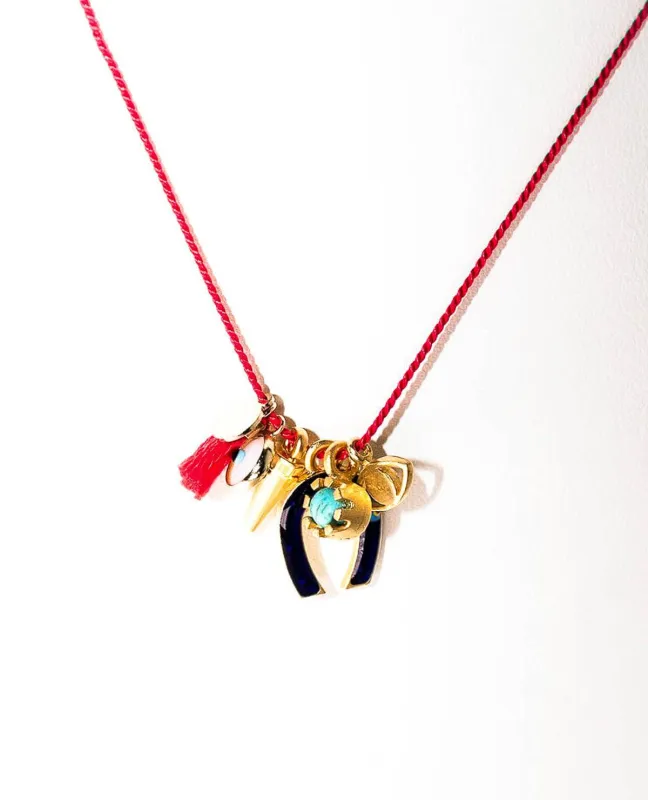 All The Luck Charm Necklace sold by Ascot + Hart