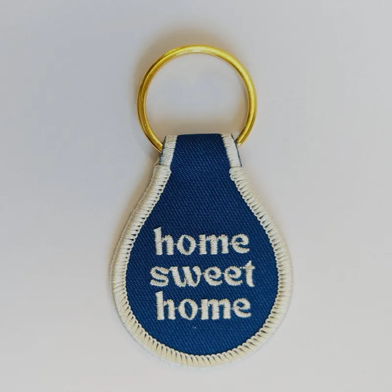 Home Sweet Home Embroidered Key Tag sold by Ascot + Hart