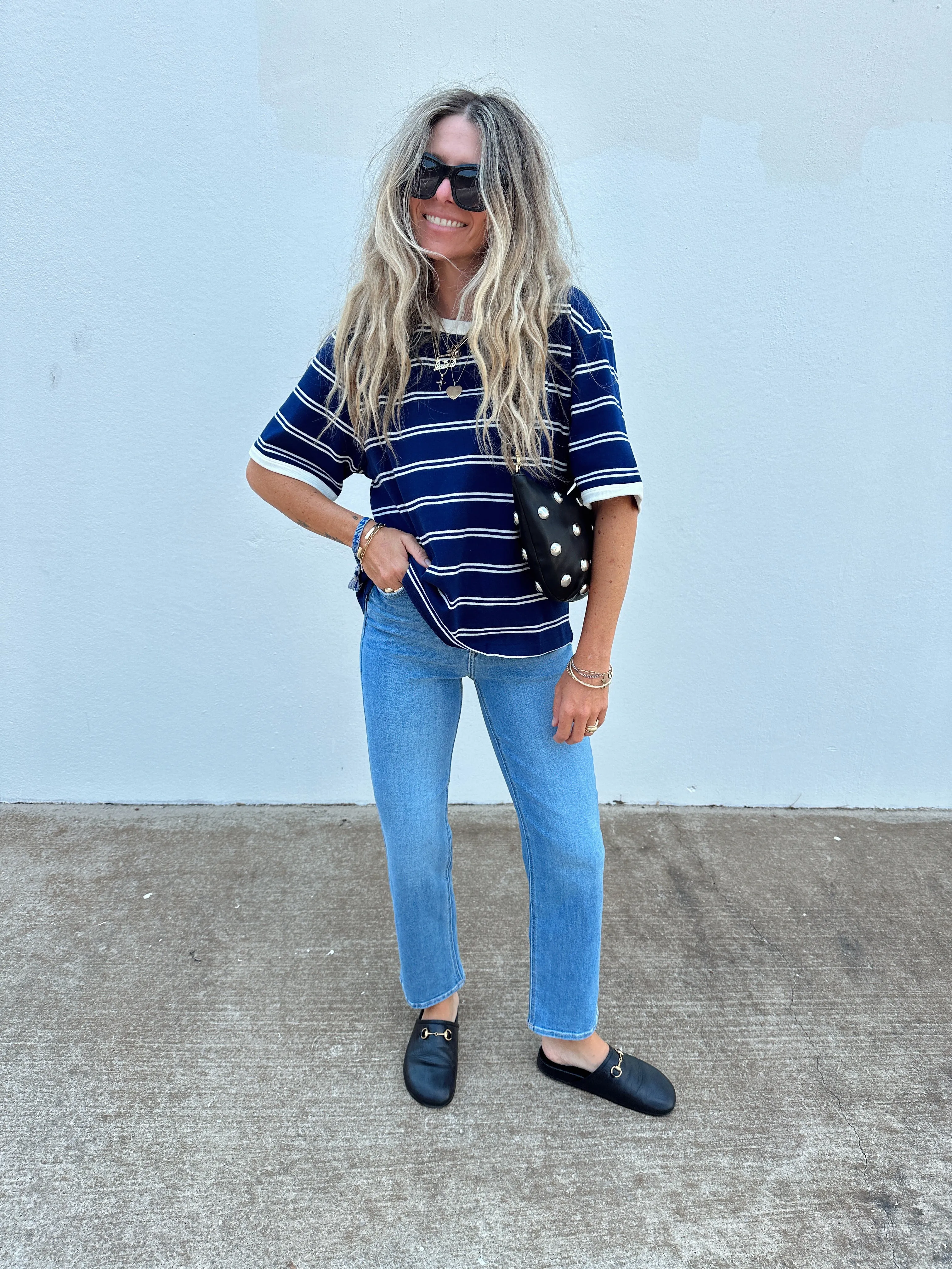 Etta Classic Straight Denim sold by Ascot + Hart