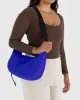Medium Nylon Crescent Bag - Lapis sold by Ascot + Hart