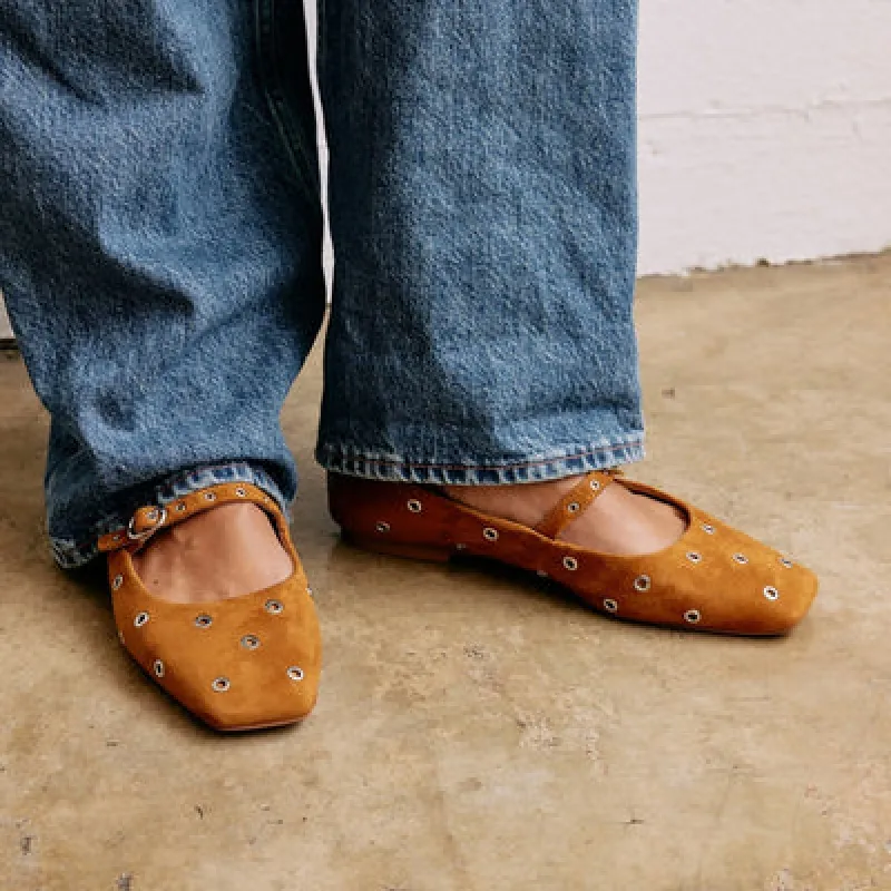 Mick Ballet Flat sold by Ascot + Hart