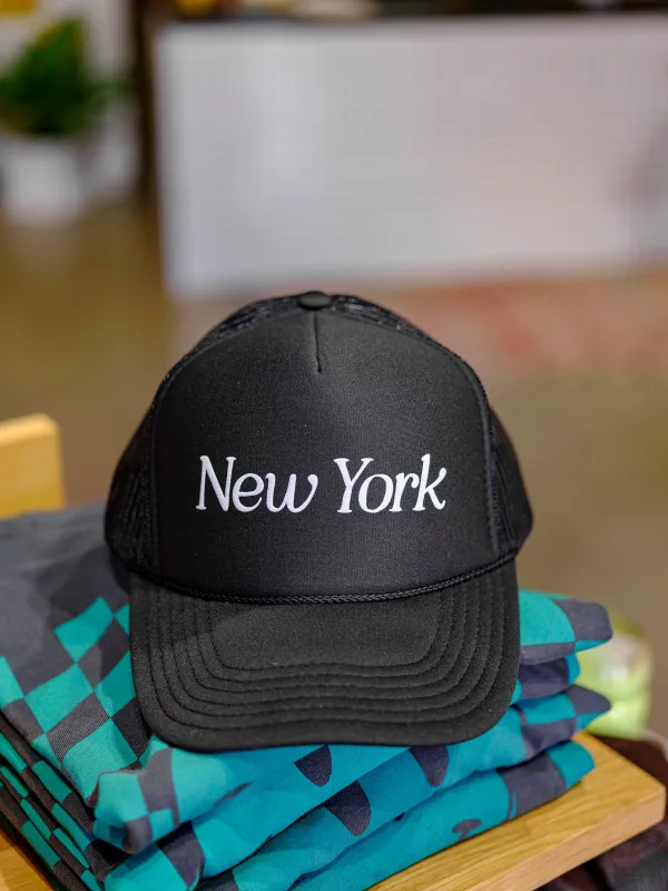 Greetings From New York Trucker sold by Ascot + Hart