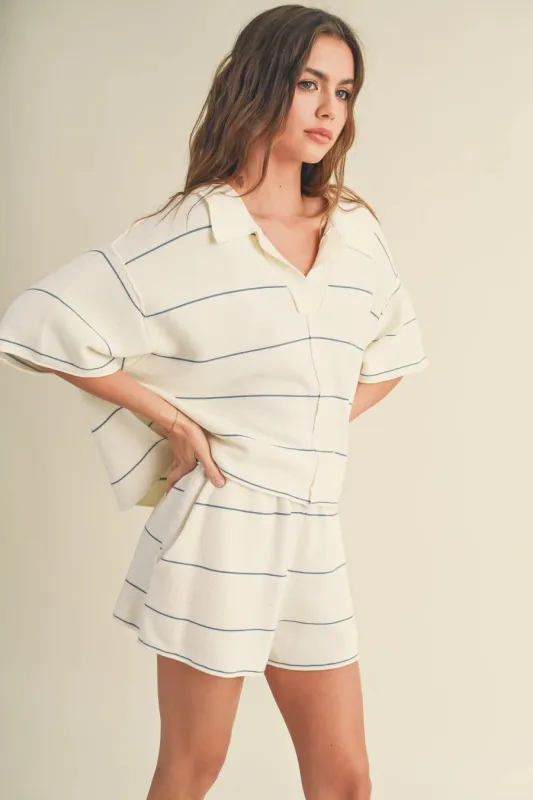 Maren Striped Top sold by Ascot + Hart