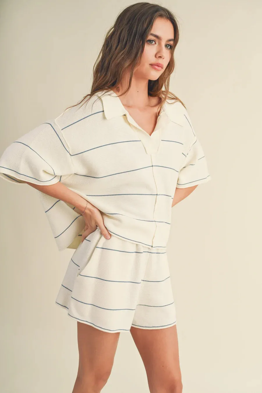 Maren Striped Top sold by Ascot + Hart
