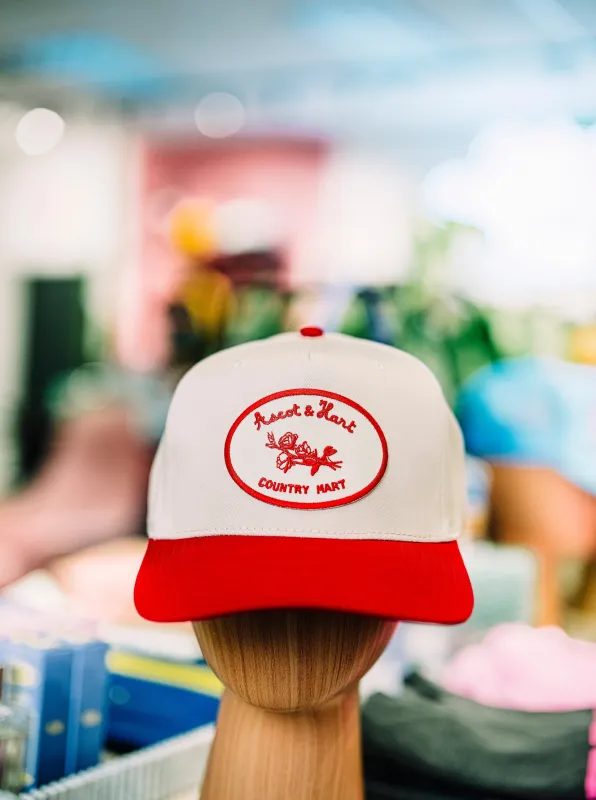 Ascot + Hart Two Tone Country Mart Hat sold by Ascot + Hart