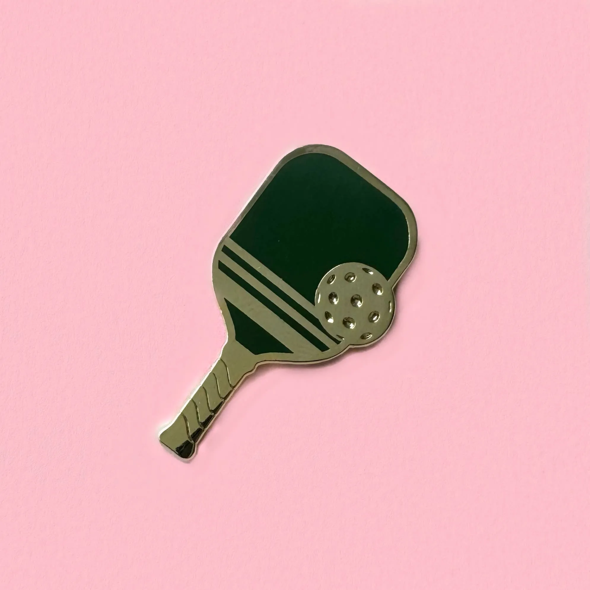 Pickleball Racket Enamel Pin sold by Ascot + Hart