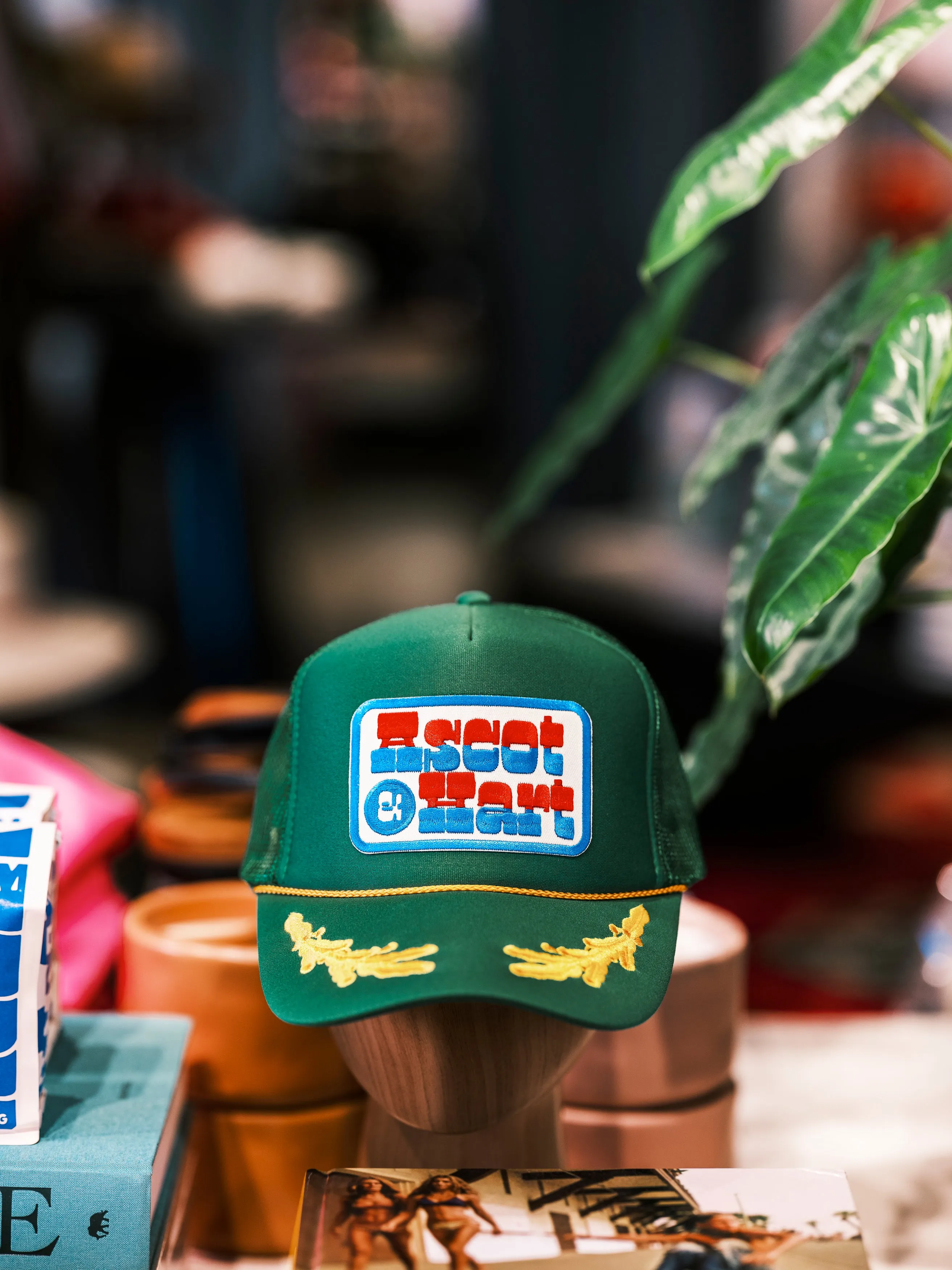 Retro Patch Trucker sold by Ascot + Hart