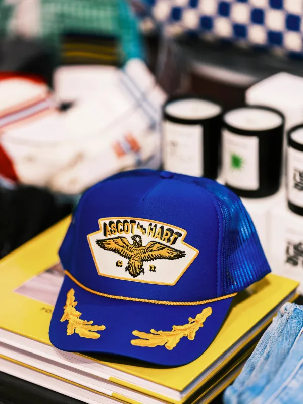 Vintage Patch Eagle Trucker made by Ascot + Hart