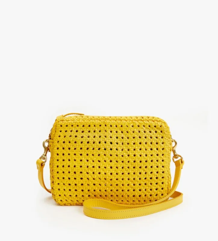 Clare V. Rattan Midi Sack sold by Ascot + Hart