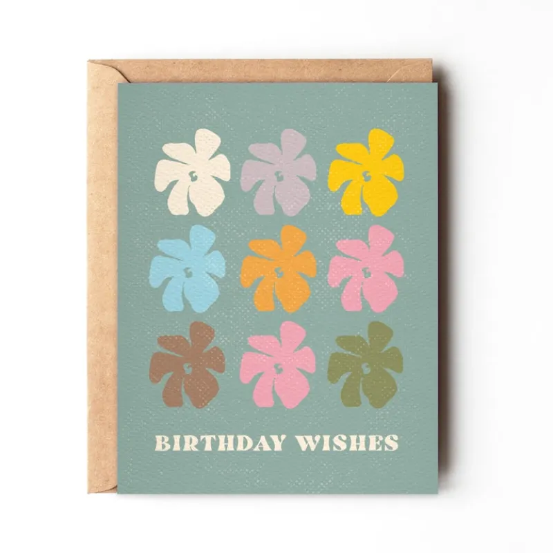 Birthday Wishes Flower - Spring Birthday Card sold by Ascot + Hart