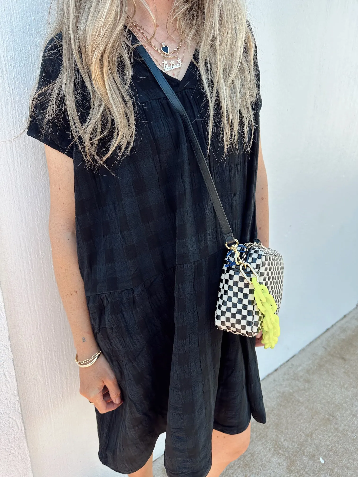 Kai Boxy Gingham Dress sold by Ascot + Hart product image thumbnail 3