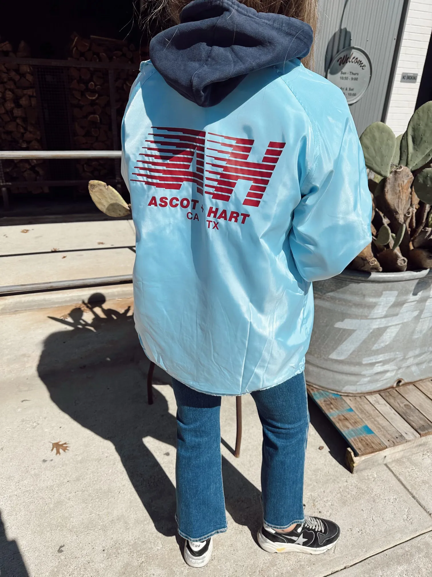 A+H Field House Coaches Jacket sold by Ascot + Hart product image thumbnail 3