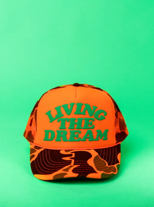 Living The Neon Dream Trucker sold by Ascot + Hart