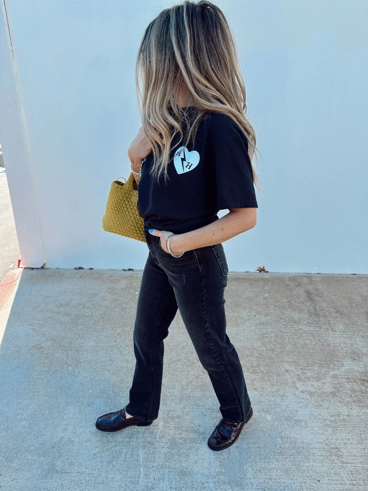 A+H Electric Love Tee sold by Ascot + Hart product image thumbnail 4