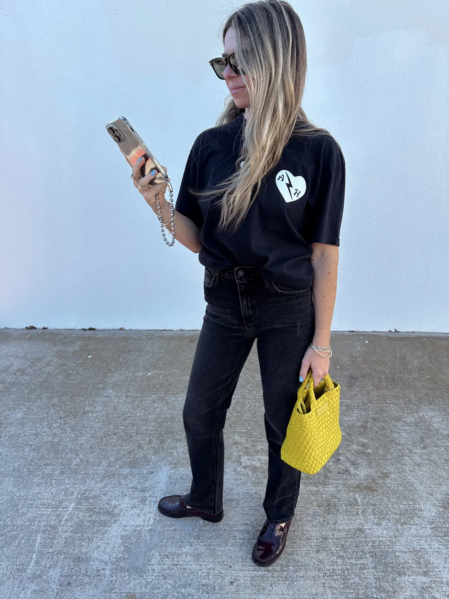 A+H Electric Love Tee sold by Ascot + Hart product image thumbnail 3