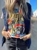 MIDNIGHT RAMBLER '90S FIT DESTROYED TEE sold by Ascot + Hart