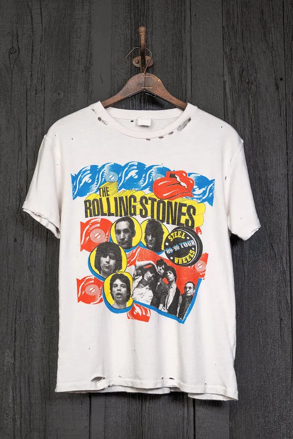 MIDNIGHT RAMBLER '90S FIT DESTROYED TEE sold by Ascot + Hart product image thumbnail 5