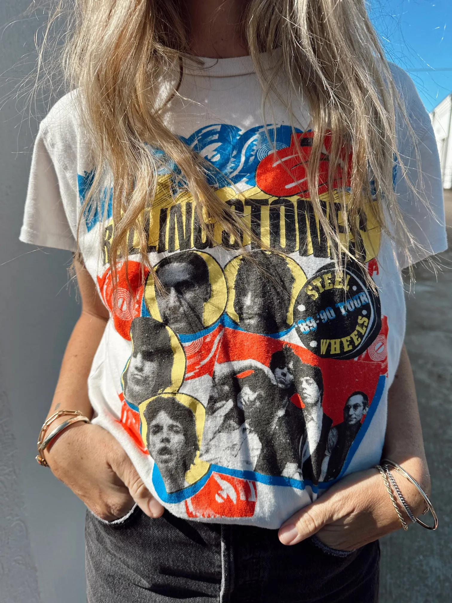 MIDNIGHT RAMBLER '90S FIT DESTROYED TEE sold by Ascot + Hart product image thumbnail 2