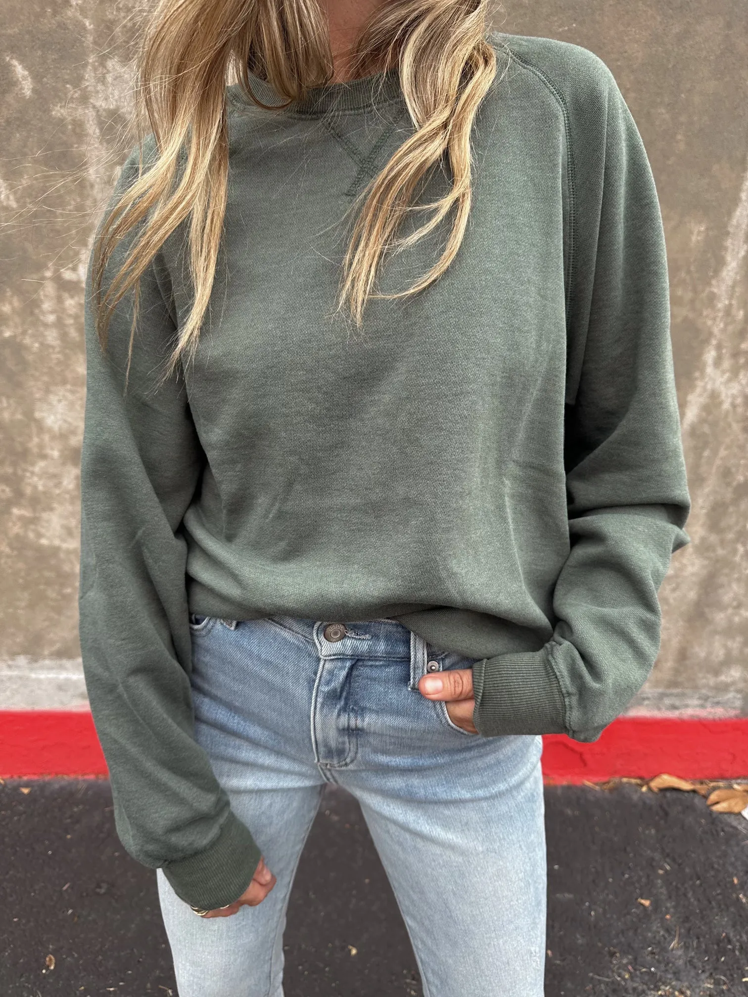 A+H Raglan Pullover sold by Ascot + Hart