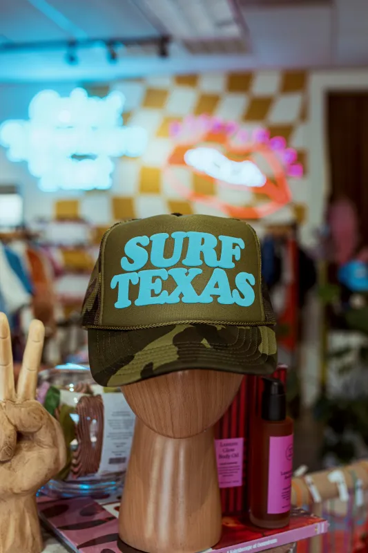 Surf Texas Puff Trucker sold by Ascot + Hart