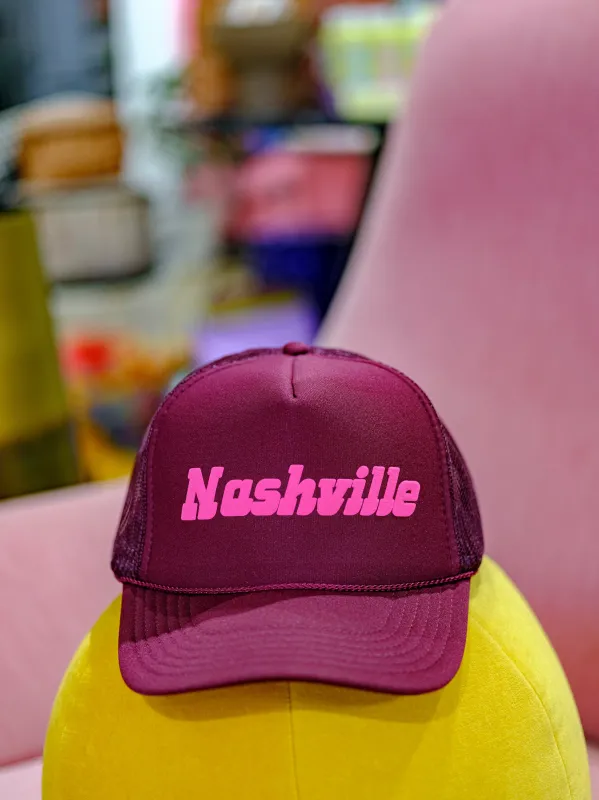 Greetings From Nashville Trucker sold by Ascot + Hart