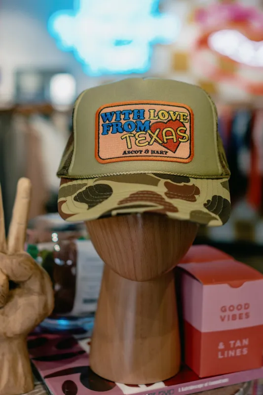 With Love From Texas Trucker sold by Ascot + Hart