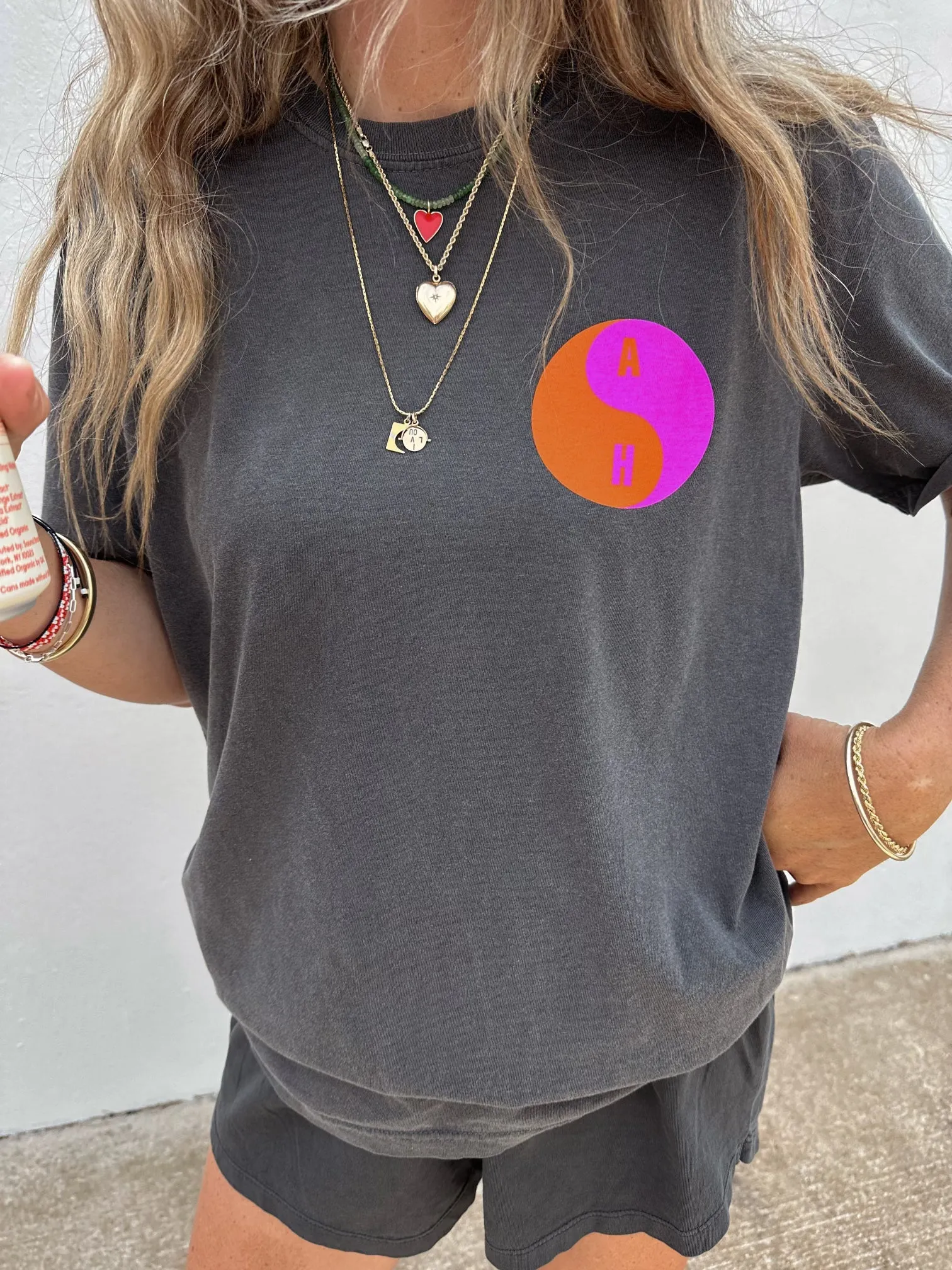 A+H Yin Yang Tee sold by Ascot + Hart product image thumbnail 2