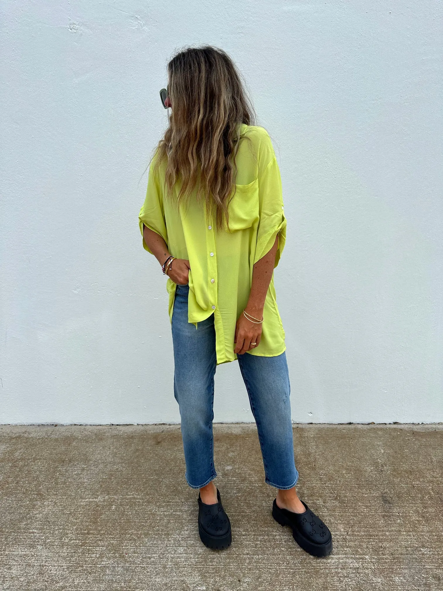 Charlie High Rise Classic Straight Ankle Denim sold by Ascot + Hart product image thumbnail 4