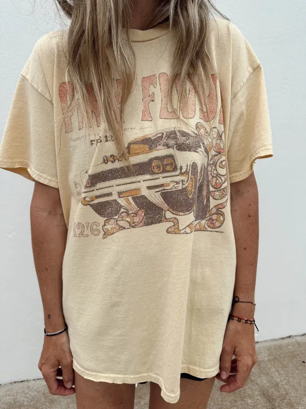 Pink Floyd Groovy Hot Rod Tee sold by Ascot + Hart