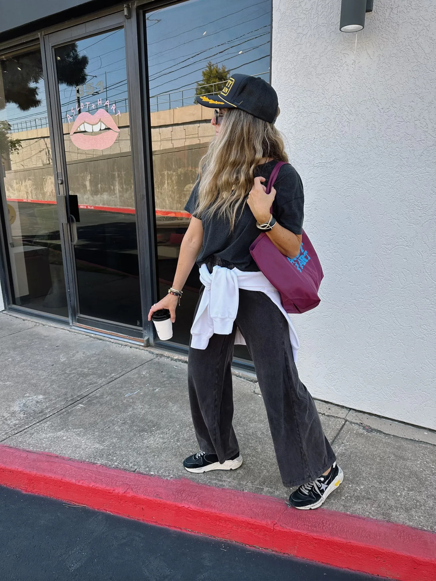 Ascot + Hart Raw Edge Tee sold by Ascot + Hart product image thumbnail 3