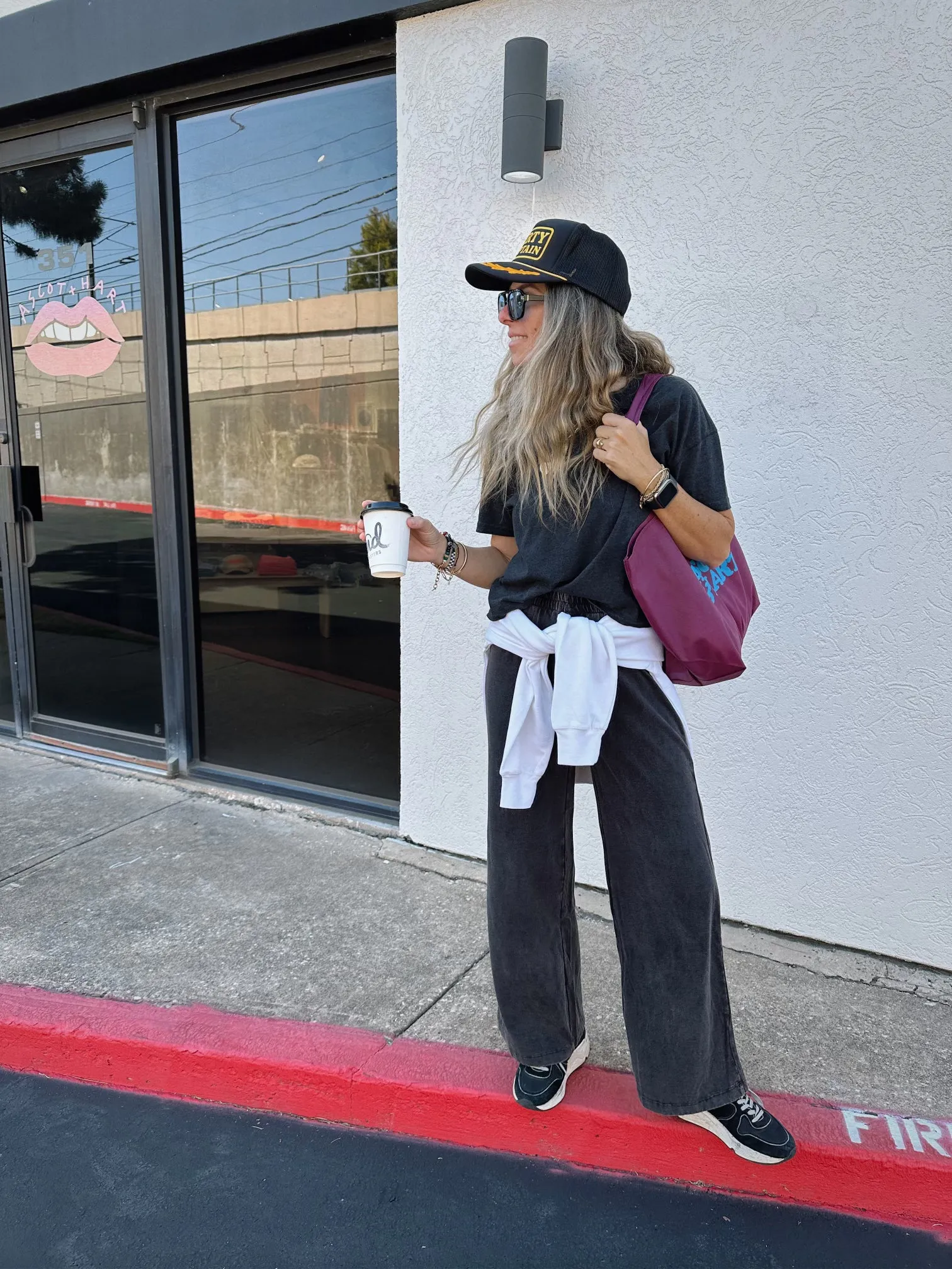 Ascot + Hart Raw Edge Tee sold by Ascot + Hart product image thumbnail 4