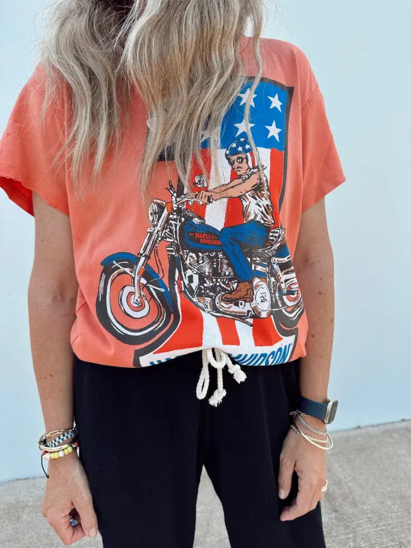 Harley Davidson #1 Tee sold by Ascot + Hart