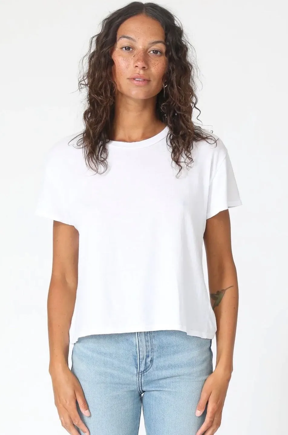 Harley Crewneck Tee sold by Ascot + Hart